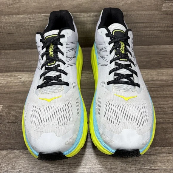 Hoka Clifton 6 Gray Mens US Size 14 EUR 49.3 1102872 LRNC Running Shoes - Picture 3 of 10